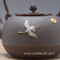 Japanese teapot suit Flying Goose